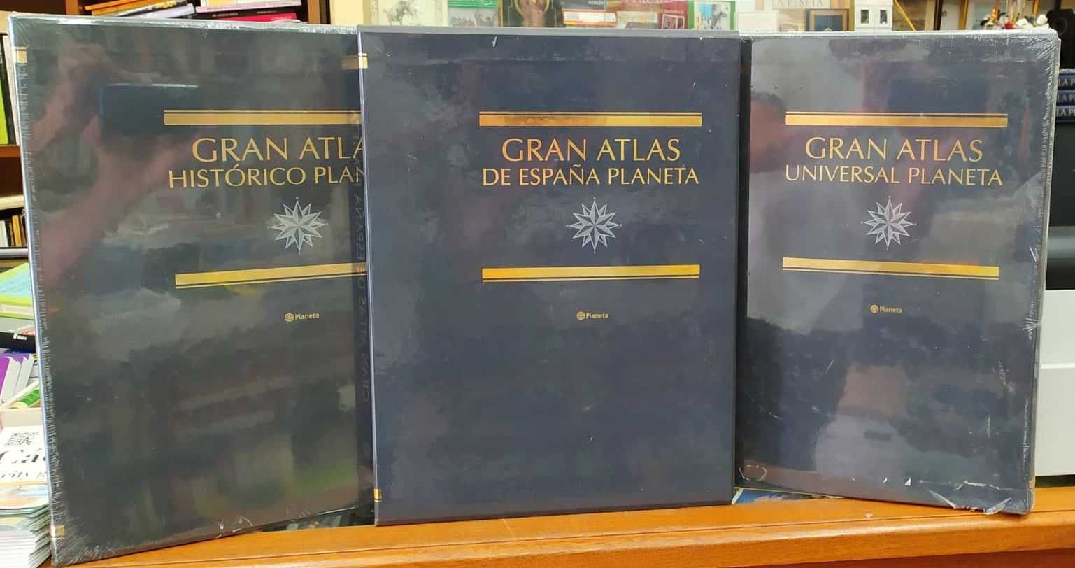 GRAN ATLAS DE ESPAÑA. GRAN ATLAS HISTÓRICO. GRAN ATLAS UNIVERSAL PLANETA.