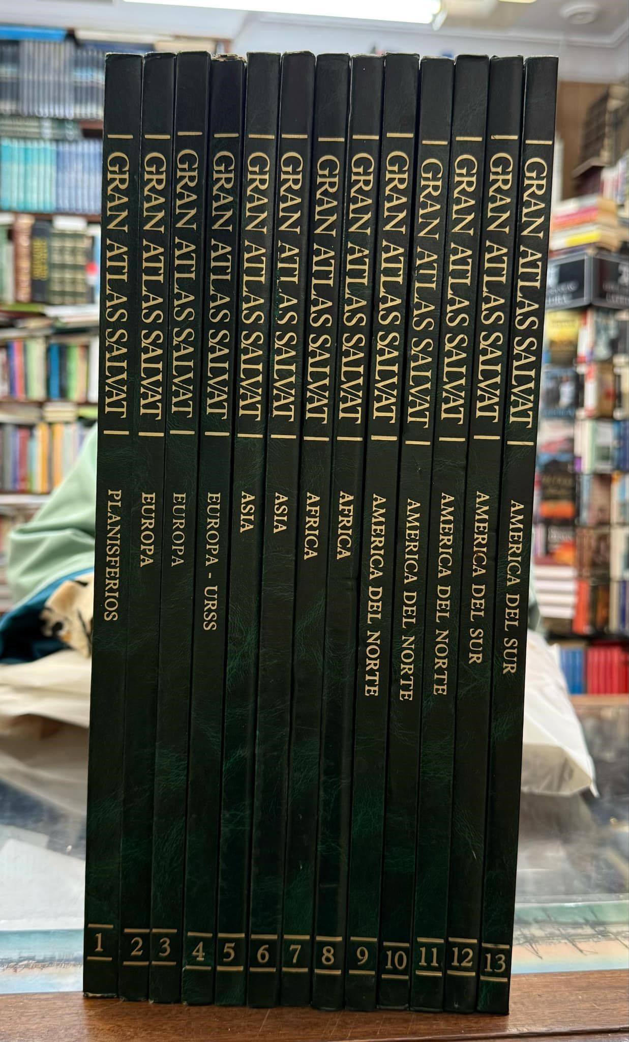 GRAN ATLAS SALVAT (13 TOMOS)