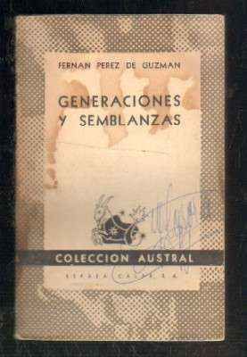 GENERACIONES Y SEMBLANZAS.
