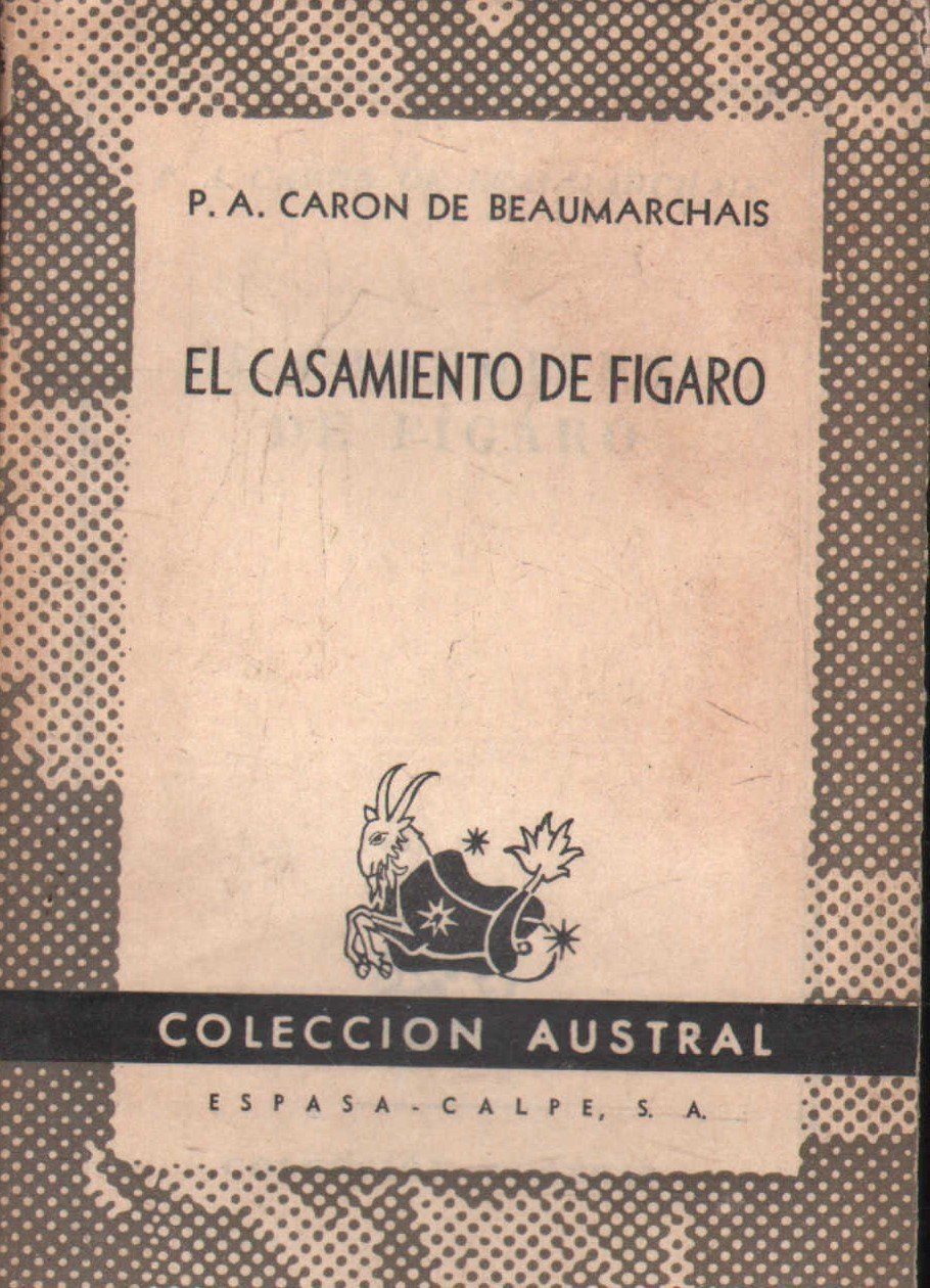 EL CASAMIENTO DE FIGARO. Nº728.