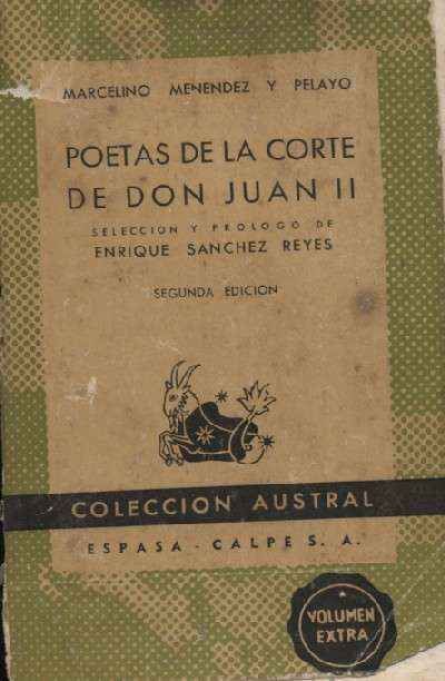 POETAS DE LA CORTE DE DON JUAN II
