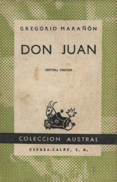 DON JUAN. ENSAYOS SOBRE EL ORIGEN DE SU LEYENDA