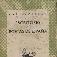 ESCRITORES Y POETAS DE ESPAÑA