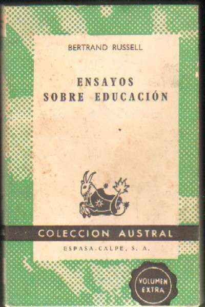 ENSAYOS SOBRE EDUCACION