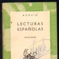 LECTURAS ESPAÑOLAS