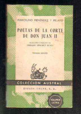 POETAS DE LA CORTE DE DON JUAN II.