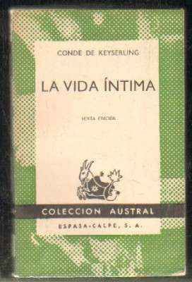 LA VIDA ÍNTIMA