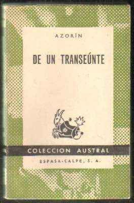 DE UN TRANSEÚNTE