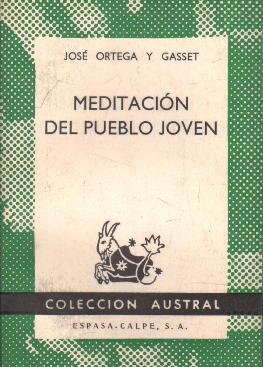 MEDITACION DEL PUEBLO JOVEN. Nº1354.