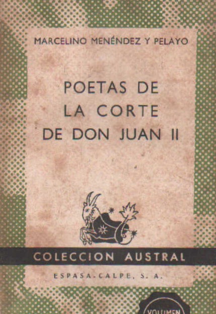 POETAS DE LA CORTE DE DON JUAN II