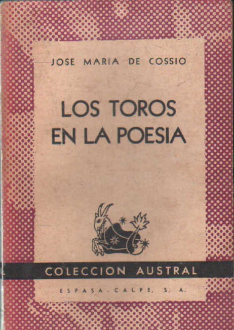 LOS TOROS EN LA POESIA