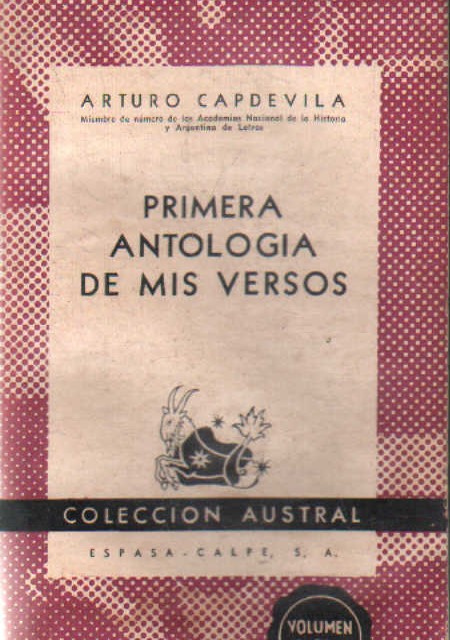 PRIMERA ANTOLOGIA DE MIS VERSOS