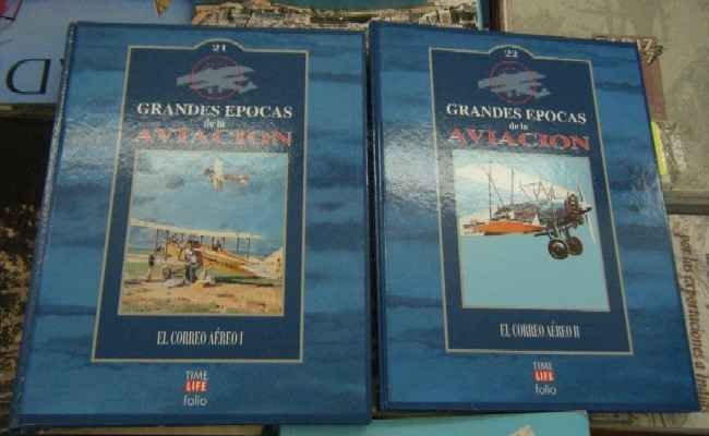 GRANDES ÉPOCAS DE LA AVIACIÓN 21 Y 22. EL CORREO AÉREO I Y II. 2 VOLÚMENES