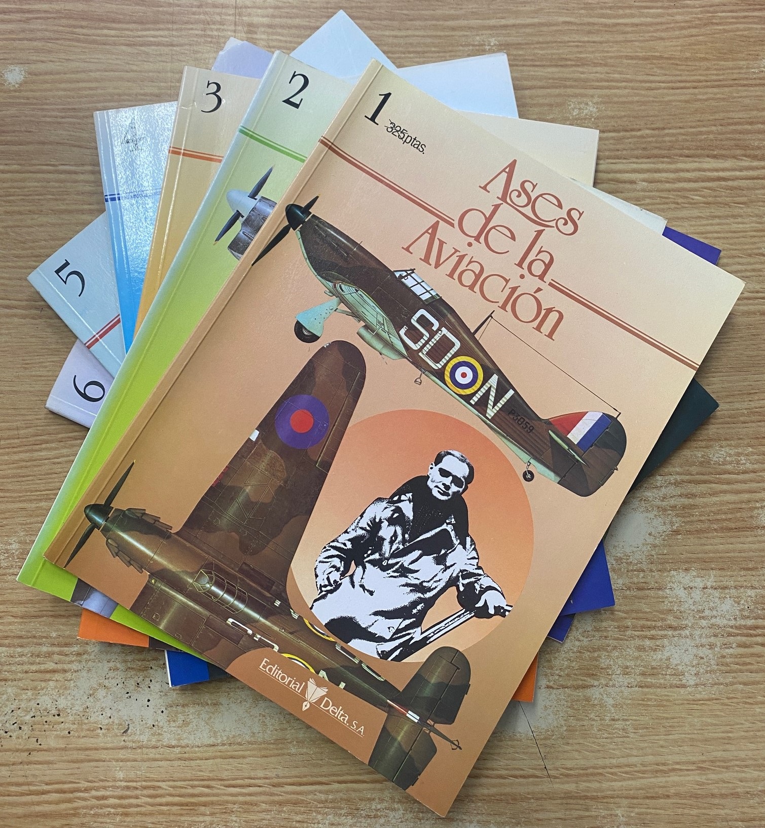 ASES DE LA AVIACIÓN (SEIS REVISTAS)