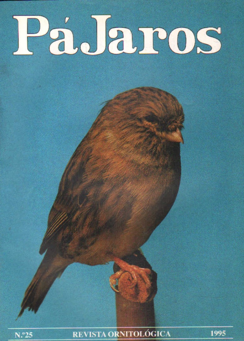 REVISTA PÁJAROS/FOCDE. NÚMERO 25