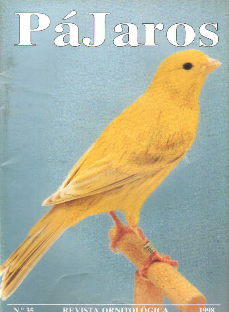 REVISTA PÁJAROS/FOCDE. NÚMERO 35