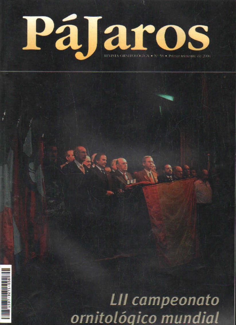 REVISTA PÁJAROS/FOCDE. NÚMERO 58