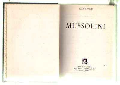 MUSSOLINI