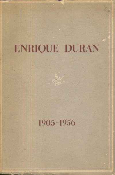ENRIQUE DURAN (1905- 1956)
