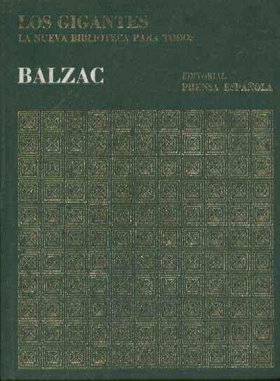 BALZAC (1799-1850)