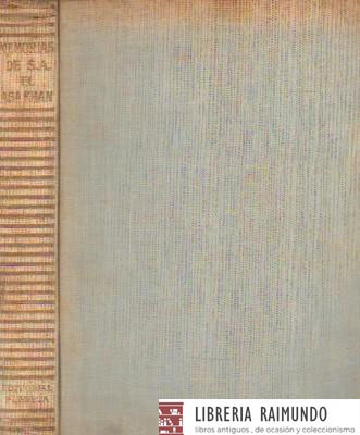 MEMORIAS DE S.A. EL AGA KHAN
