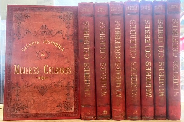 GALERIA HISTORICA DE MUJERES CÉLEBRES (8 TOMOS)