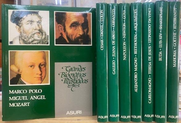 GRANDES BIOGRAFIAS ILUSTRADAS (8 TOMOS)