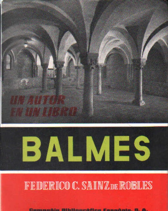 BALMES, UN AUTOR EN UN LIBRO