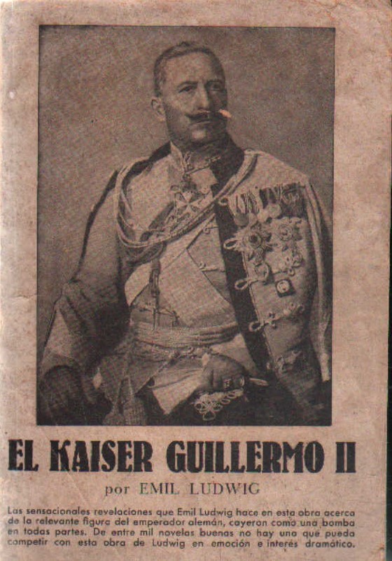 EL KAISER GUILLERMO II
