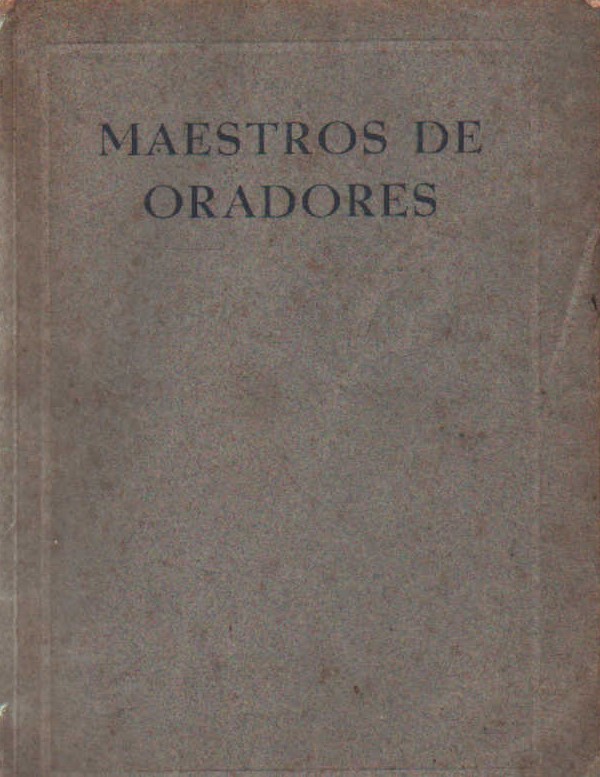 MAESTROS DE ORADORES