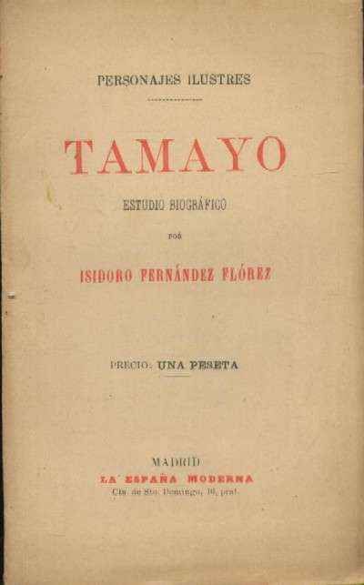TAMAYO. ESTUDIO BIOGRAFICO-CRITICO