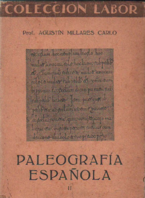 PALEOGRAFIA ESPAÑOLA II