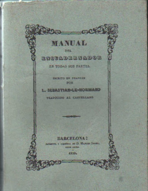 MANUAL DEL ENCUADERNADOR
