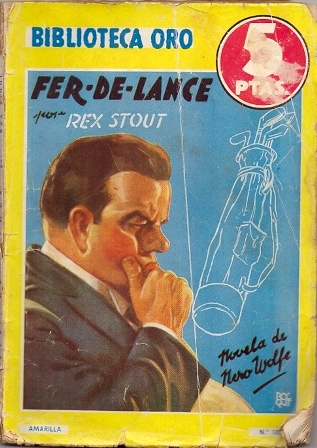 FER-DE-LANCE. BIBLIOTECA ORO SERIE AMARILLA Nº 180.