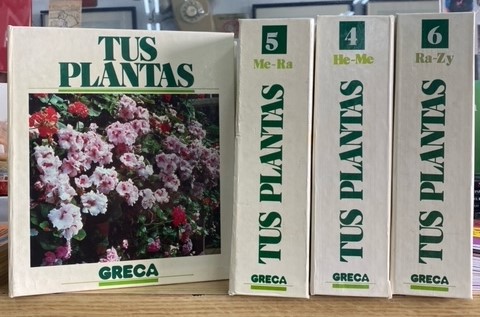 TUS PLANTAS (4 TOMOS, LEER DESCRIPCIÓN)