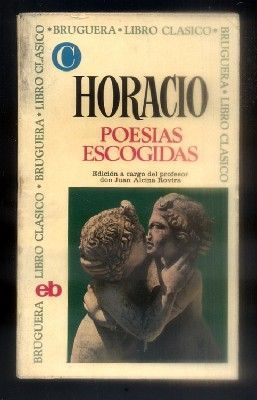 HORACIO. POESIAS ESCOGIDAS. LIBRO CLASICO N.º 130.