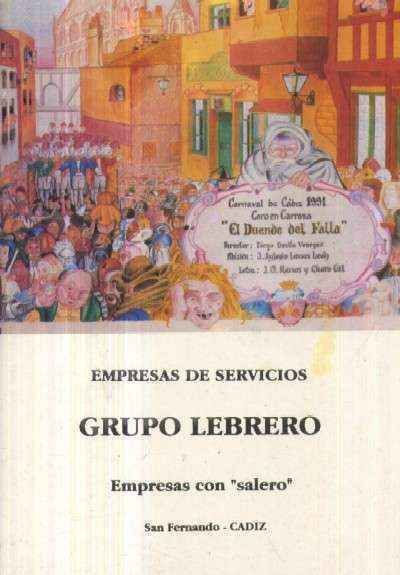 CARNAVAL DE CADIZ 1991. EL DUENDE DEL FALLA. CORO EN CARROZA