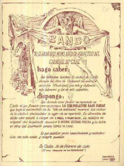 LA CORPORACION BAJO MAZAS