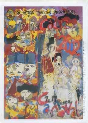 CARNAVAL DE CADIZ 2002. CARTEL DE MANO