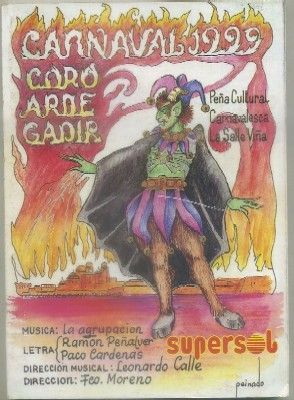 CARNAVAL DE CADIZ 1999. CORO ARDE GADIR