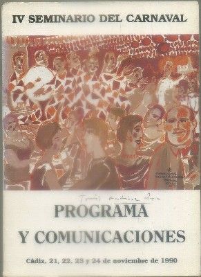 Lv SEMINARIO DEL CARNAVAL. PROGRAMAS Y COMUNICACIONES 1990