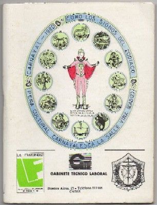 CARNAVAL DE CADIZ 1980. CORO LOS SIGNOS DEL ZODIACO