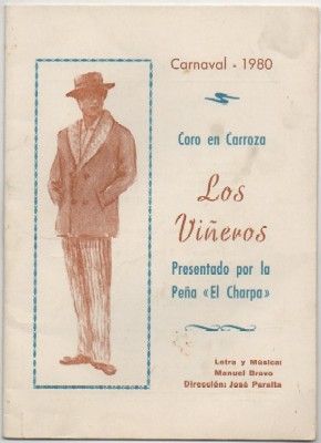 CARNAVAL DE CADIZ 1980. CORO LOS VIÑEROS