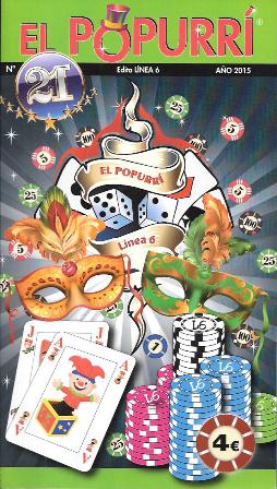 EL POPURRI. GUIA DEL CARNAVAL EN CADIZ Y PROVINCIA  AÑO 2015 - Nº 21
