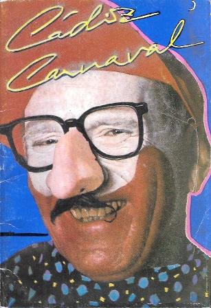 CADIZ CARNAVAL PROGRAMA 1987 - 24 DE FEBRERO A 8 DE MARZO
