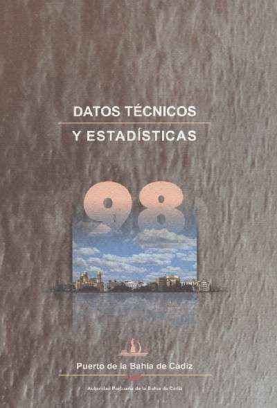 DATOS TECNICOS Y ESTADISTICAS Y MEMORIA DE GESTION 1998. 2 TOMOS