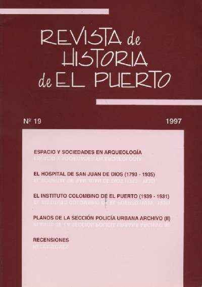 REVISTA DE HISTORIA DE EL PUERTO Nº 19  1997