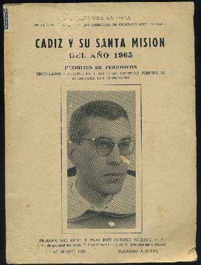 CADIZ Y SU SANTA MISION DEL AÑO 1965