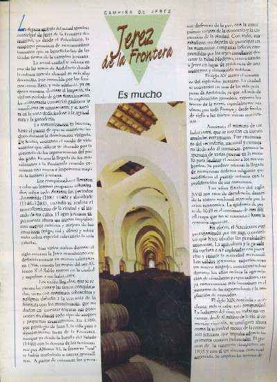 LA PROVINCIA DE CADIZ PUEBLO A PUEBLO CAMPIÑA DE JEREZ CAPITULO 7 JEREZ DE LA FRONTERA