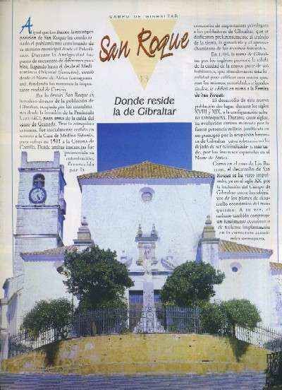 LA PROVINCIA DE CADIZ PUEBLO A PUEBLO CAMPO DE GIBRALTAR CAPITULO 13 SAN ROQUE